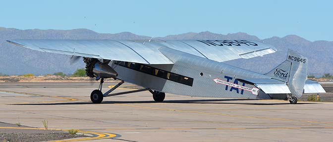 Transcontinental Air Transport Ford 5-AT-B NC9645, Goodyear, March 26, 2017